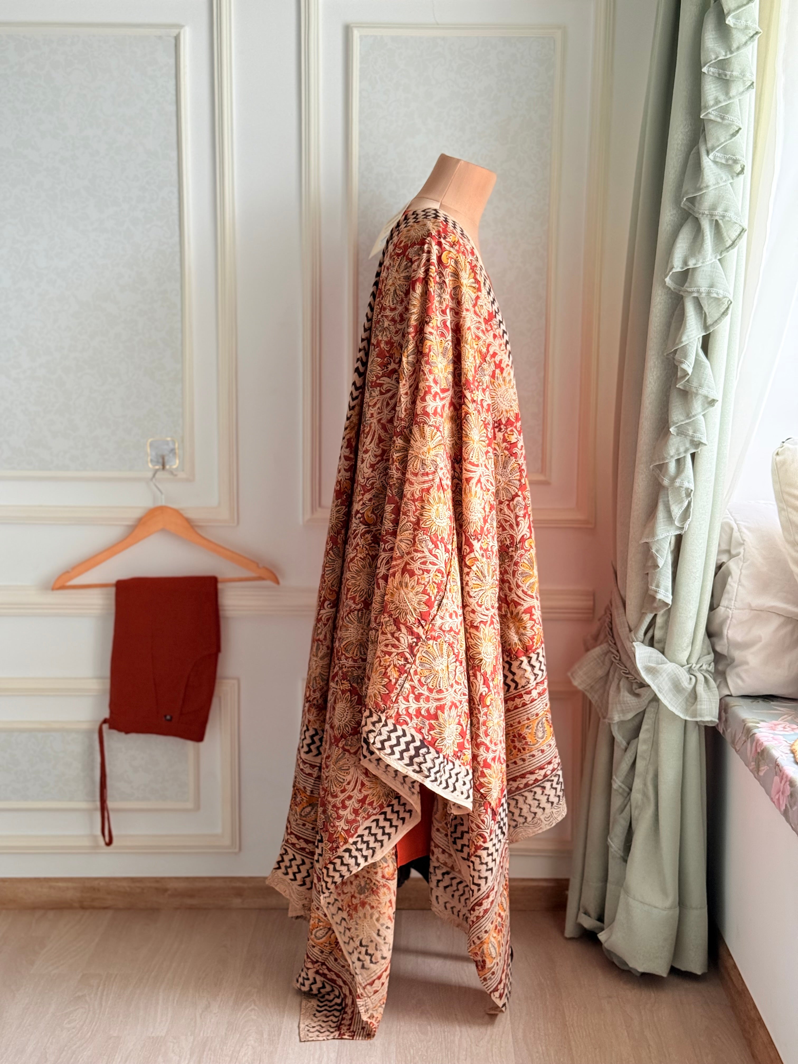 Kalamkari Cotton Suit Set