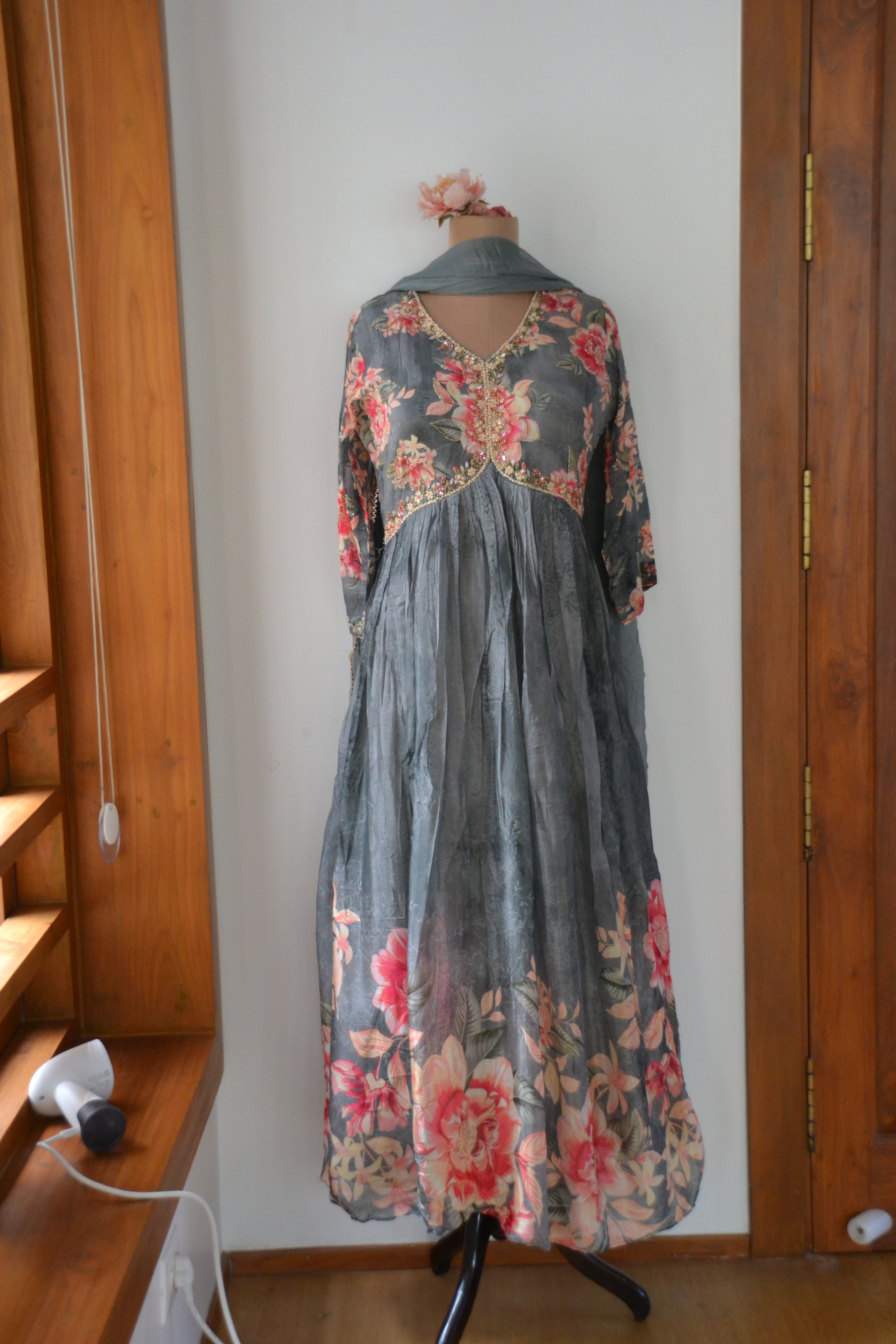 Grey Chinnon Maxi