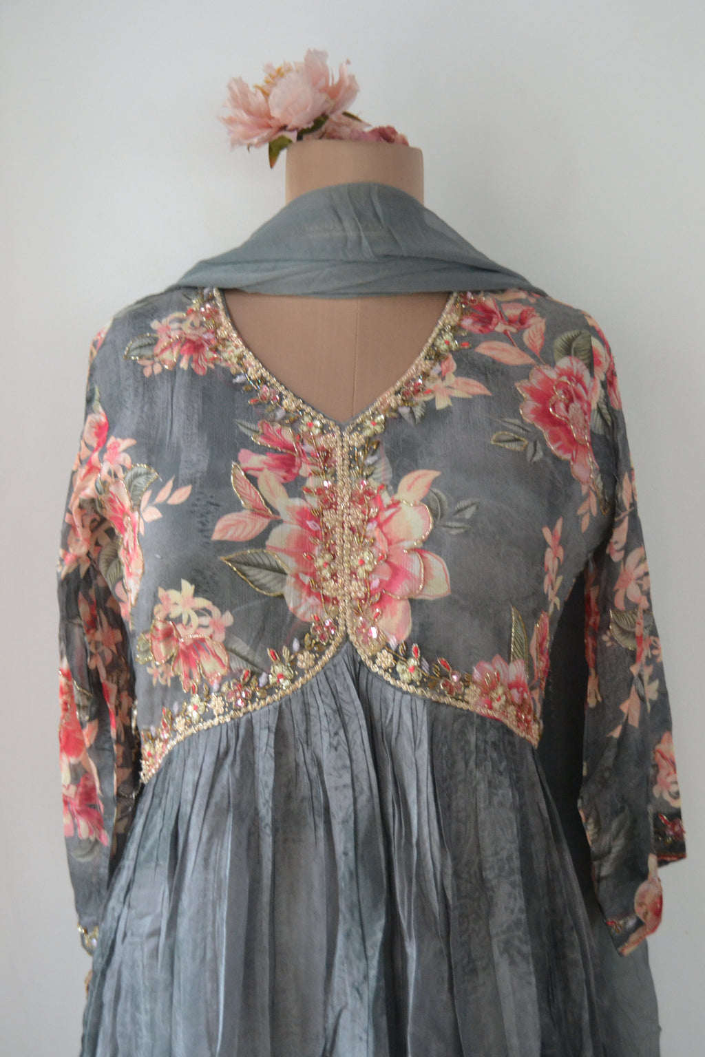 Grey Chinnon Maxi