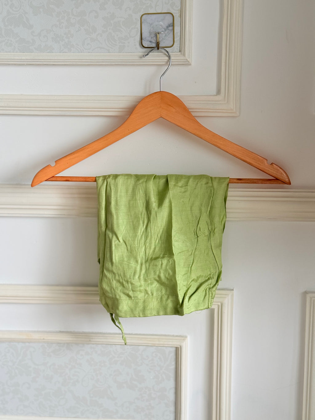 Pastel Green Organza Suit Set